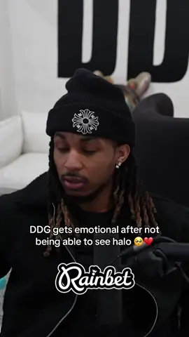 DDG gets emotional after not being able to see halo 🥺💔 #ddg #fypシ゚viral🖤tiktok☆♡ #viral #trending #blowthisupforme #fypシ゚viral #fypppppppppppppppppppppp @DDG 