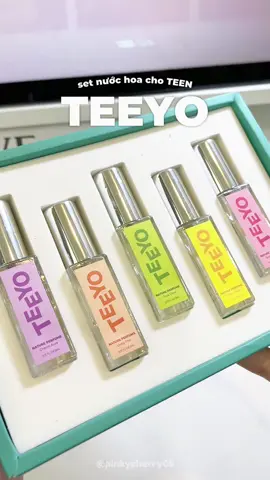set nước hoa TEEYO ✨💕 #teeyo #nuochoa #quatang #xuhuong #review #unboxing #LearnOnTikTok 