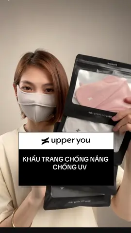 khẩu trang thun lạnh siêu mát vừa chống nắng chống uv #upperyou #khautrangchongnang #quoctephunu #8 #mung8thang3 