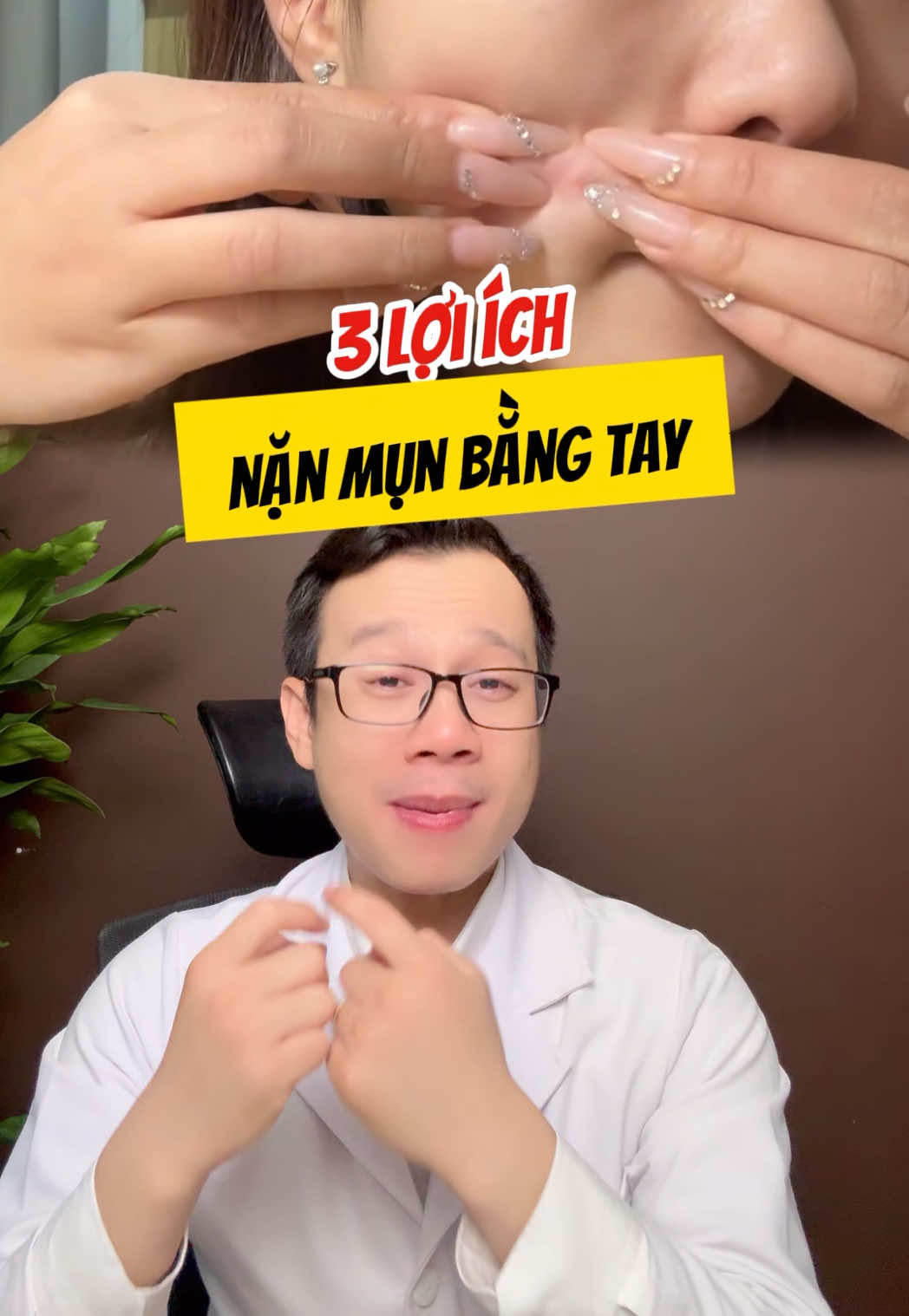 Nặn mụn bằng tay có lợi ích gì? #duocsyduythuc90 #songkhoe247 #suckhoe #LearnOnTikTok #dcgr 