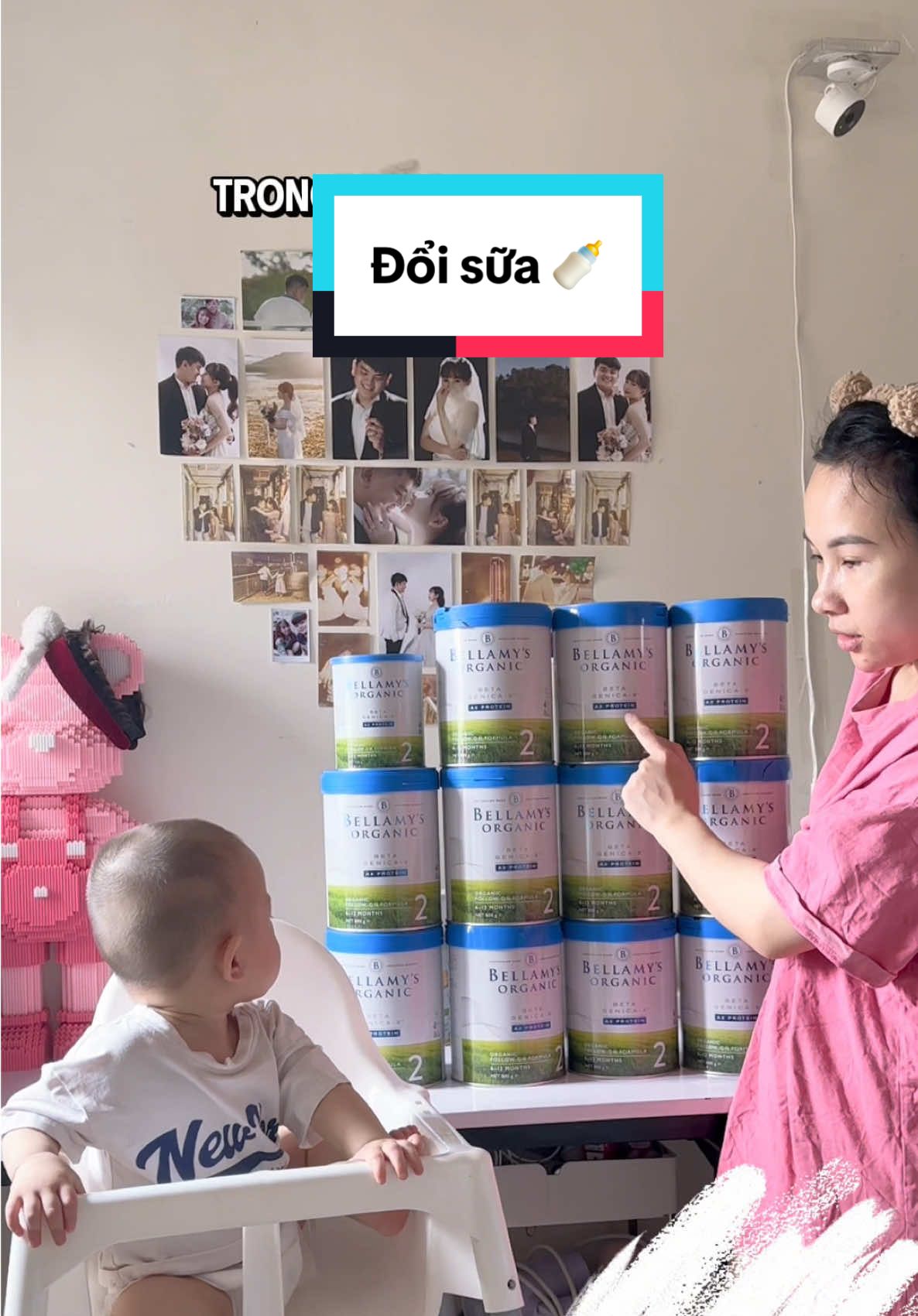 Ai rồi cũng phải đến lúc đổi sữa thuiii #embeKhoaisayhi #mebimsua #doisua #bellamy #arla 