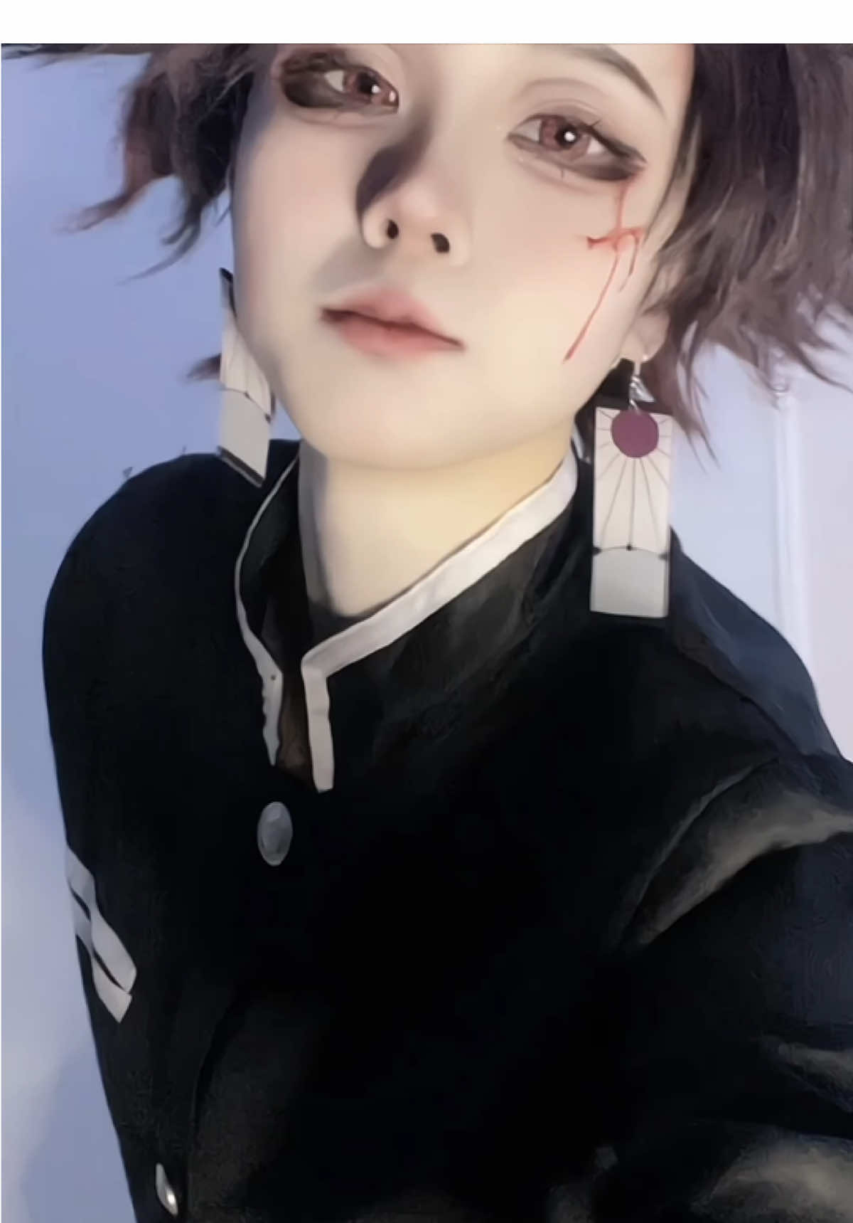 Haori có vẻ hơi vướng víu🥺 #fyp #xh #cosplayer #tanjiro 