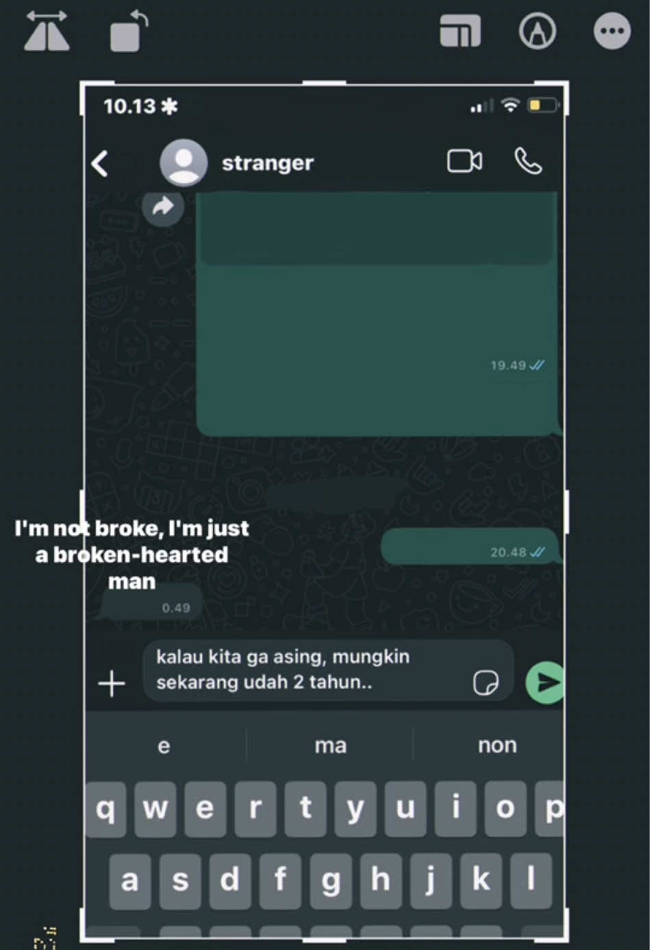 #stranger #galaubrutal #fyp #fypplease #fypシ゚ #bissmillahfyp #xybca #masukberanda #viral 