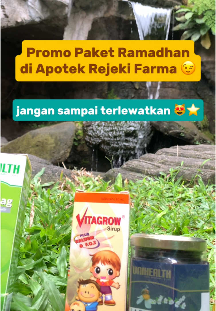 Promo paket ramadhan!!! 😻 jangan sampai ketinggalan yaa, apalagi jika kamu mempunyai gangguan lambung dan untuk bunda jika sikecil sedang belajar puasa 😉✨ #fyp #foryoupage #xybca #berandatiktok #fypシ゚ #rekomendasi #promo #ramadhan #ramadhankeren #vitamin #gangguanlambung #asamlambung #sikecil #puasa #ibadahpuasa #multivitamin #rekomendasivitamin #apotek #maag #apotekrejekifarma 