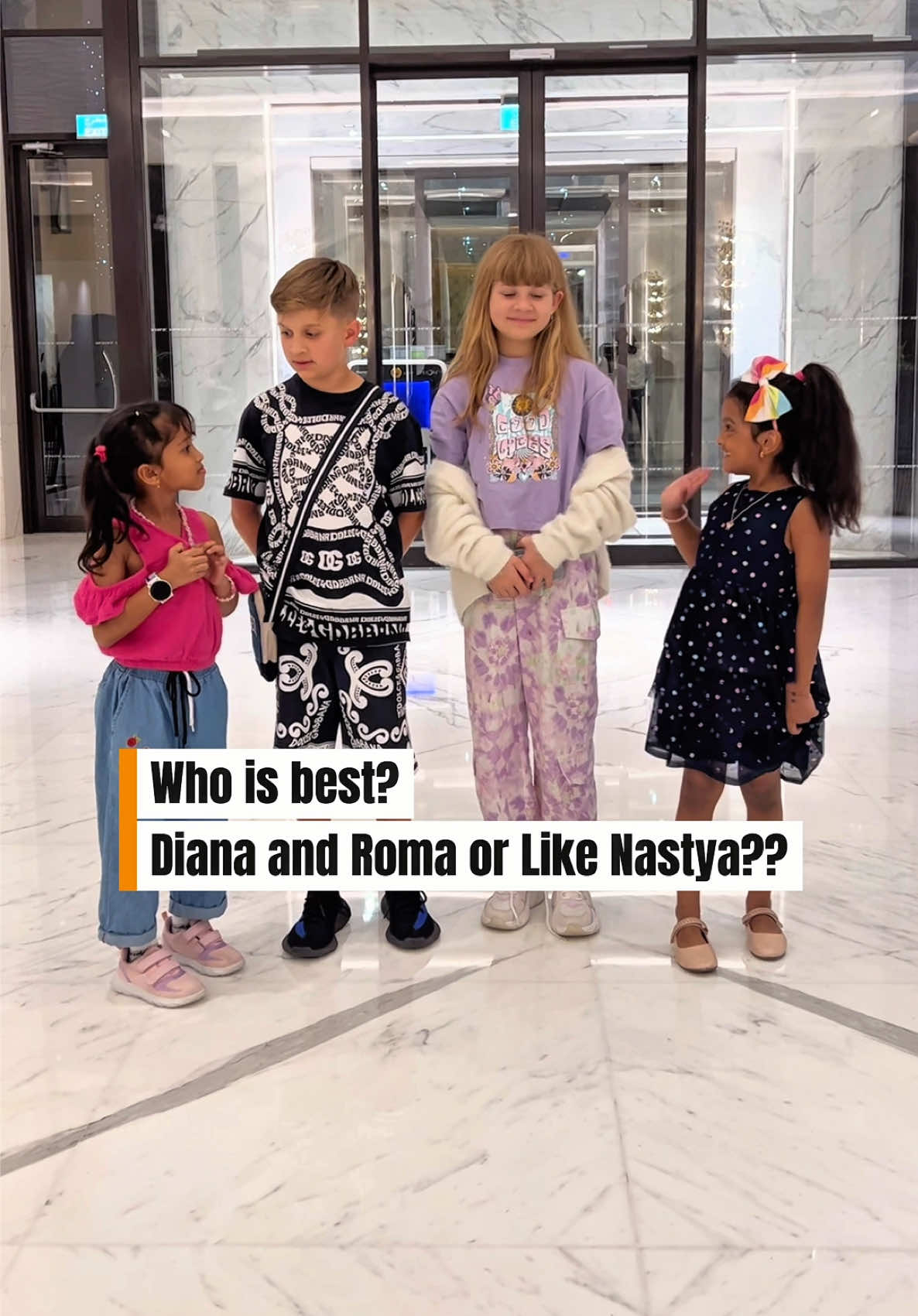 Who is best? Diana and Roma or Like Nastya? @likenastya @kidsdianashow @kidsromashow  #trend #viral #likenastya #kidsdiana #kidsroma 