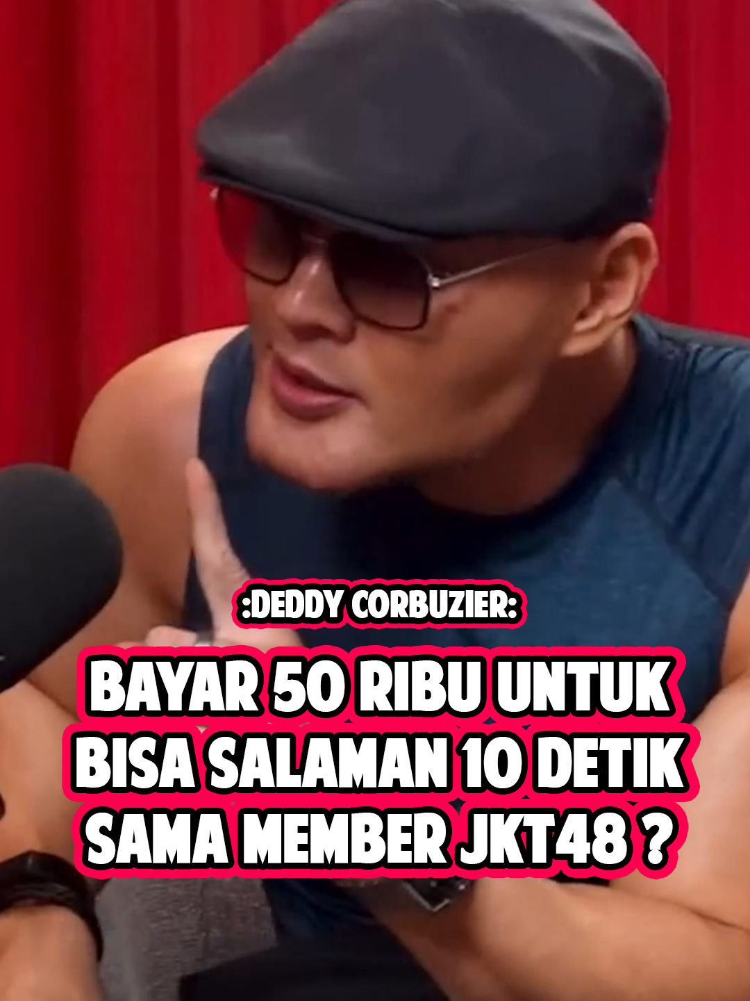 Feni JKT48 mencoba menjelaskan kepada om Deddy Corbuzier bagaimana caranya agar bisa handshake atau salaman dengan member JKT48 dimana diawali dengan membayar 50 ribu dahulu untuk waktu 10 detik yang waktunya diawasi oleh time keeper Ganta yang disaksikan oleh Vidi Aldiano dan Freya JKT48. Biar gak salah paham, langsung nonton full “podhub” di youtube: Deddy Corbuzier #jkt48 #podhub #ganta#videoviral #fyp