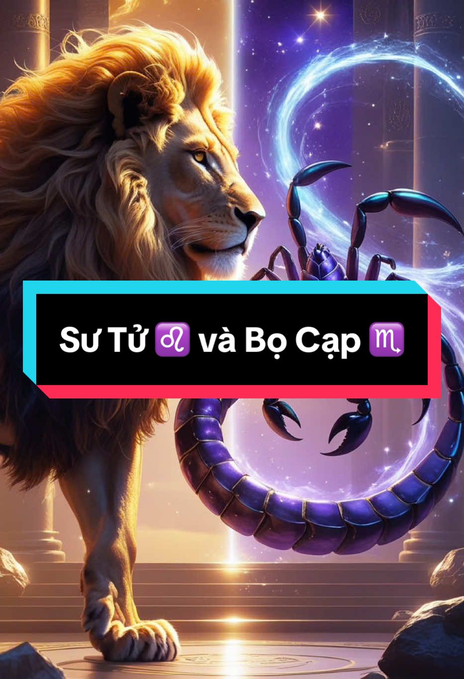 Sư Tử ♌️ và Bọ Cạp ♏️ 🤪 #12cunghoàngđạo #chiemtinh #chiemtinhhiendai #sutu #leo #bocap #scorpio 