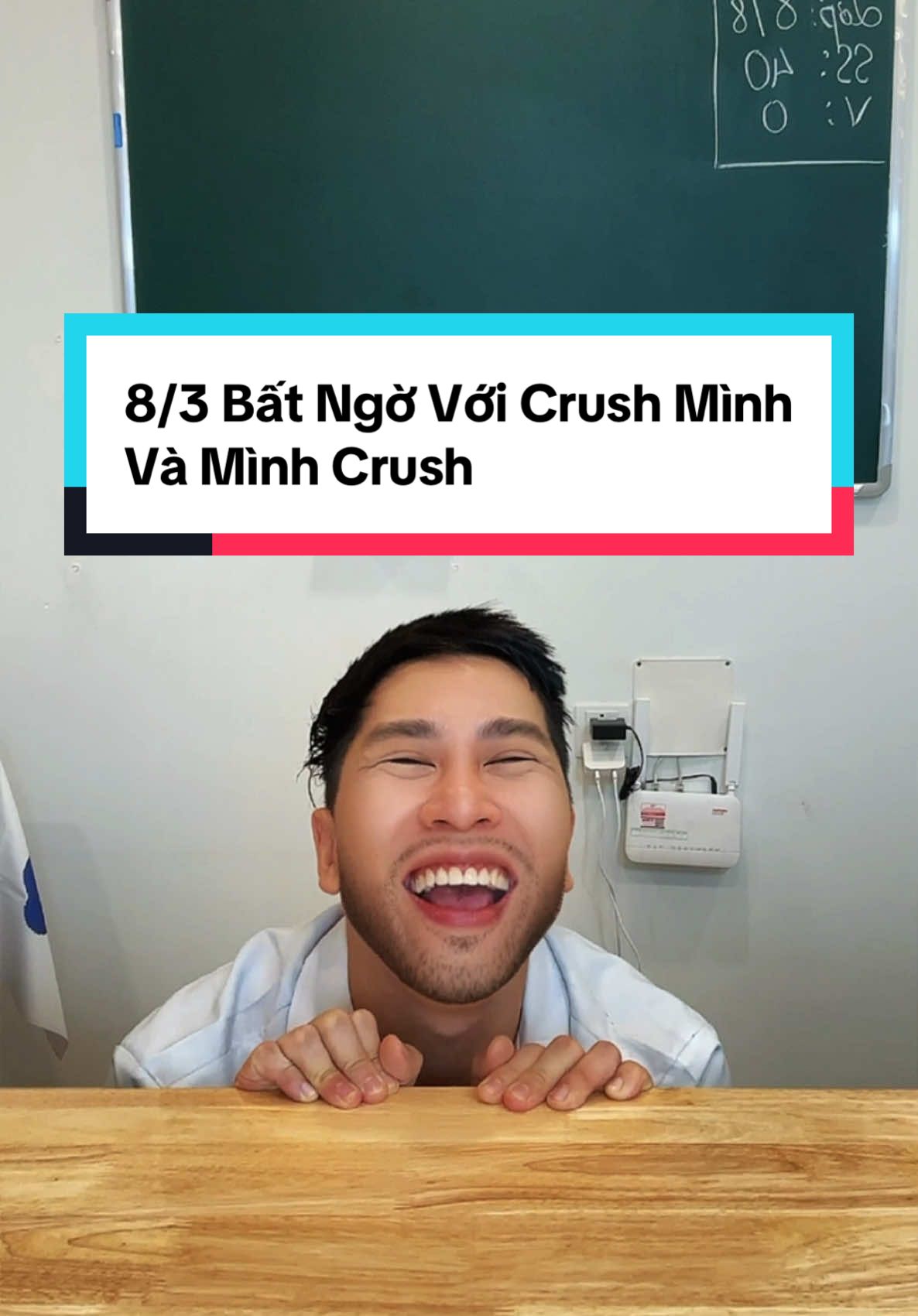 Ngày 8/3 đầy bất ngờ, người mình Crush và người Crush mình kiểu :)) #anhmoney #hocsinh #giaitri #tiktokgiaitri 