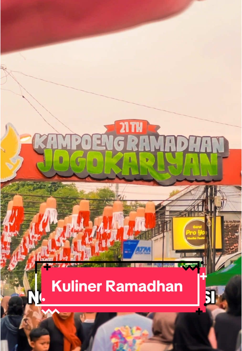 Siapa nih yang suka beli takjil di Jogokariyan juga? @Jogja Berani Beda 