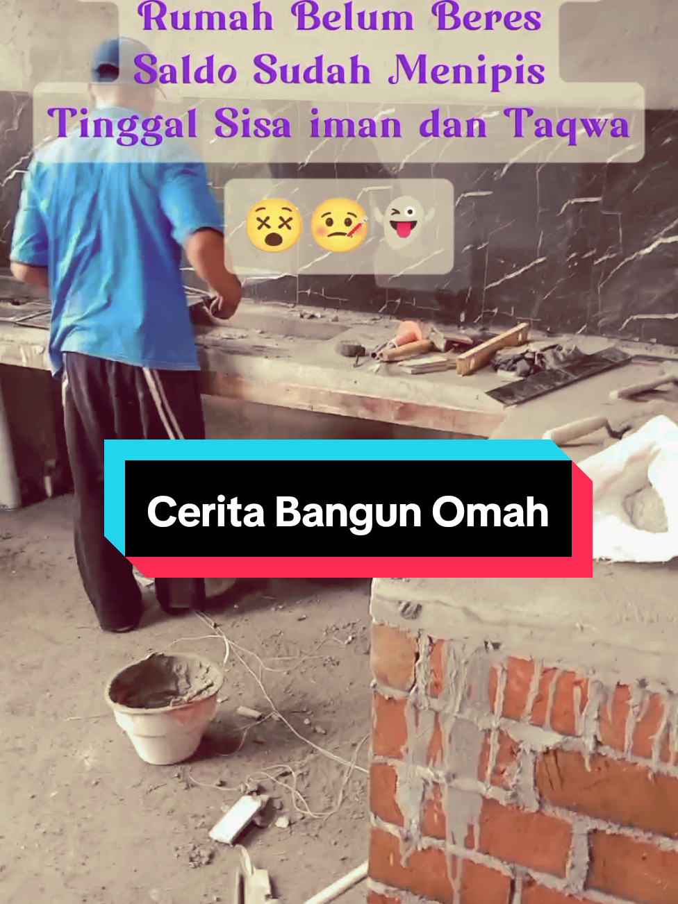 Ramadhan sudah jalan lebaran makin dekat rumah belum beres #rumah2lantai #tukangbangunan #rumahminimalis #tipsbangunrumah #fypシ゚ 