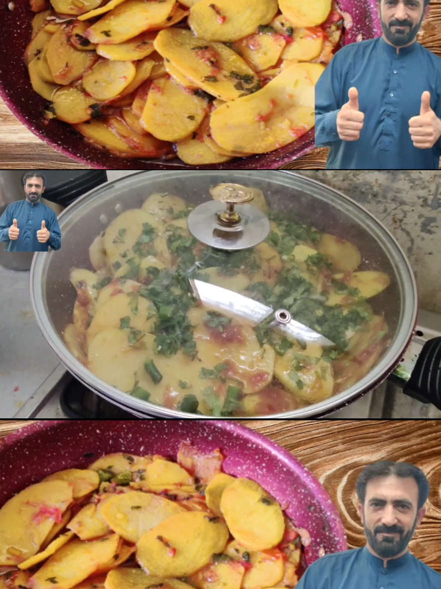 Aloo chips Recipe By nazir Jan foods #foruyou #tiktokfoods #tiktokcooking #alookisabzi #nazirjanfoods 