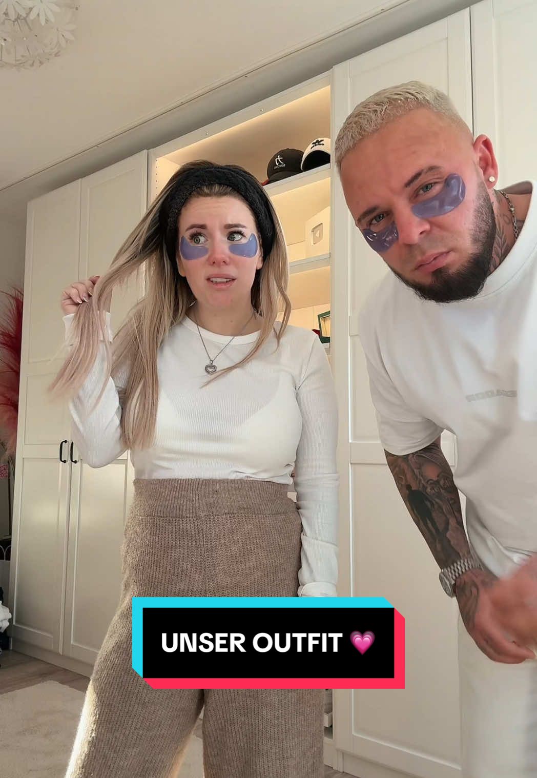 UNSER OUTFIT FÜR UNSERE GENDER REVEAL PARTY @Liikeez 💗🩵#viral #pregnant #2025 #baby 