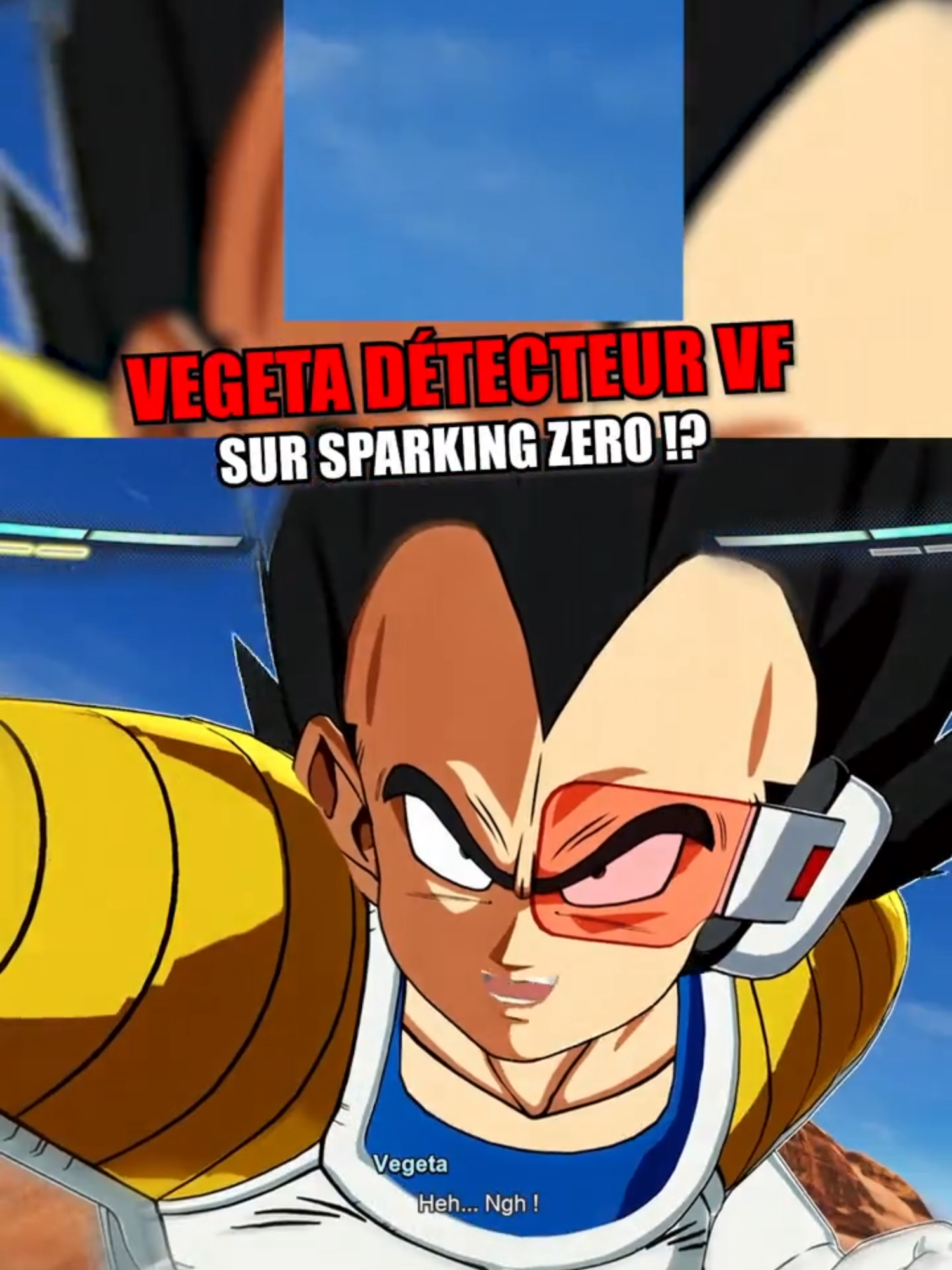 Vegeta détecteur en VF sur Sparking Zero !! #dragonball #anime #sparkingzero #vf #dbz #vegeta