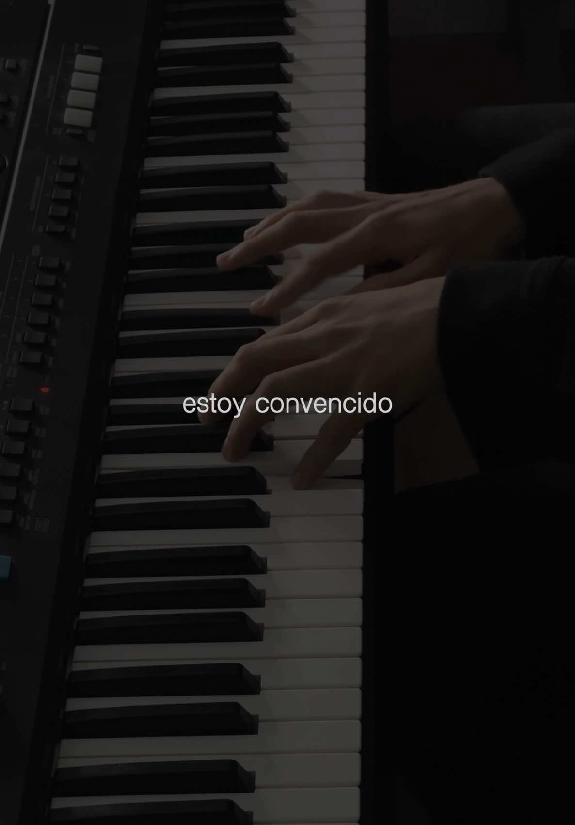 Estoy convencido❤️‍🩹 #piano #cristiano #musicacristiana #Dios #averlymorillo #cover #key #worship 