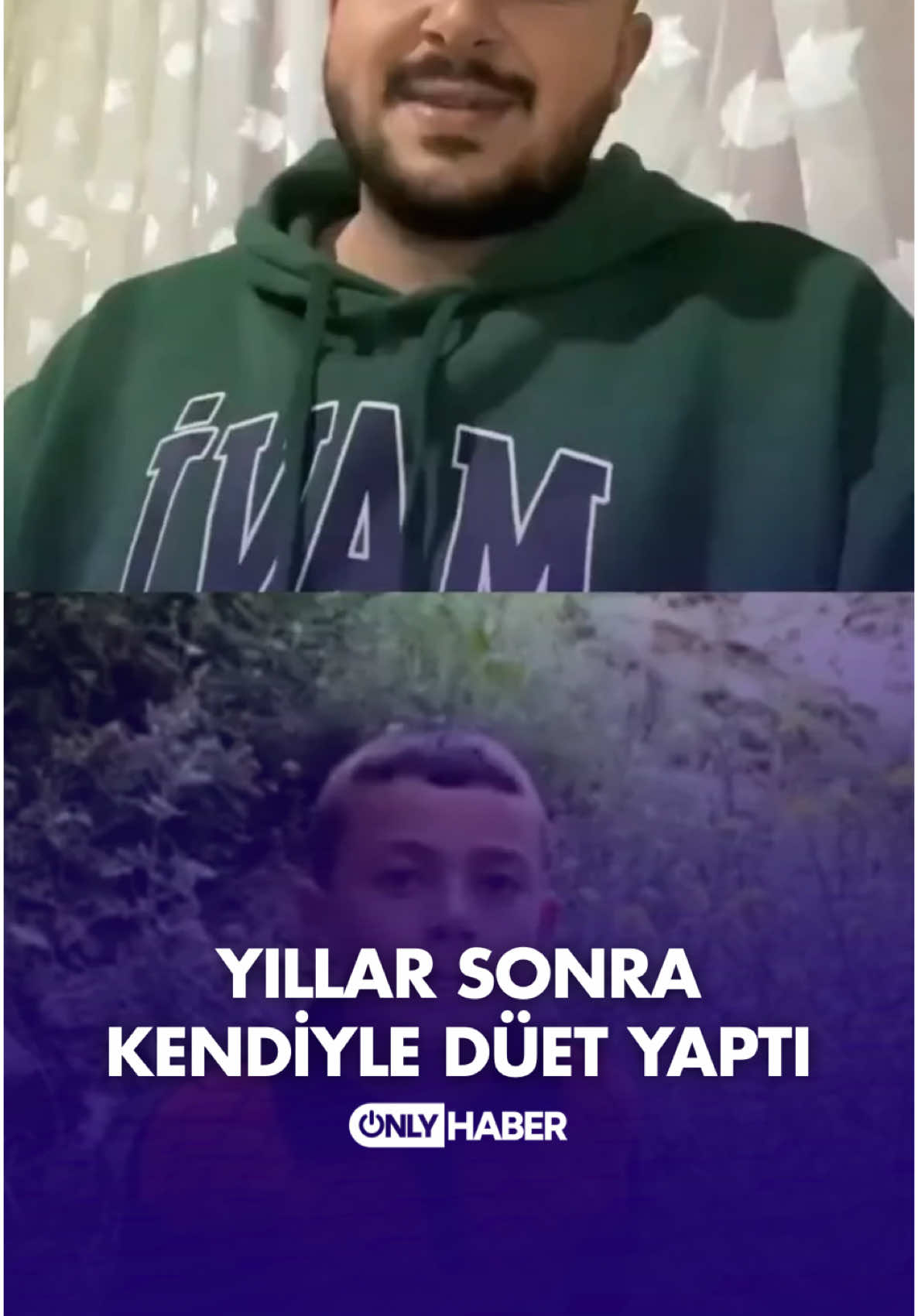 Küçükken söylediği 