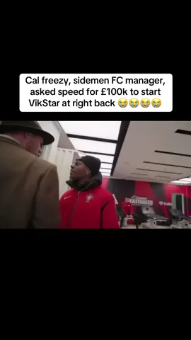 VikStar getting savaged 😂😭 #sidemen #sidemencharity #sidemencharitymatch #vikstar123 #ishowspeed #calfreezy #fyp #foryou #foryoupage #football #teamwork #ifb #ksi 