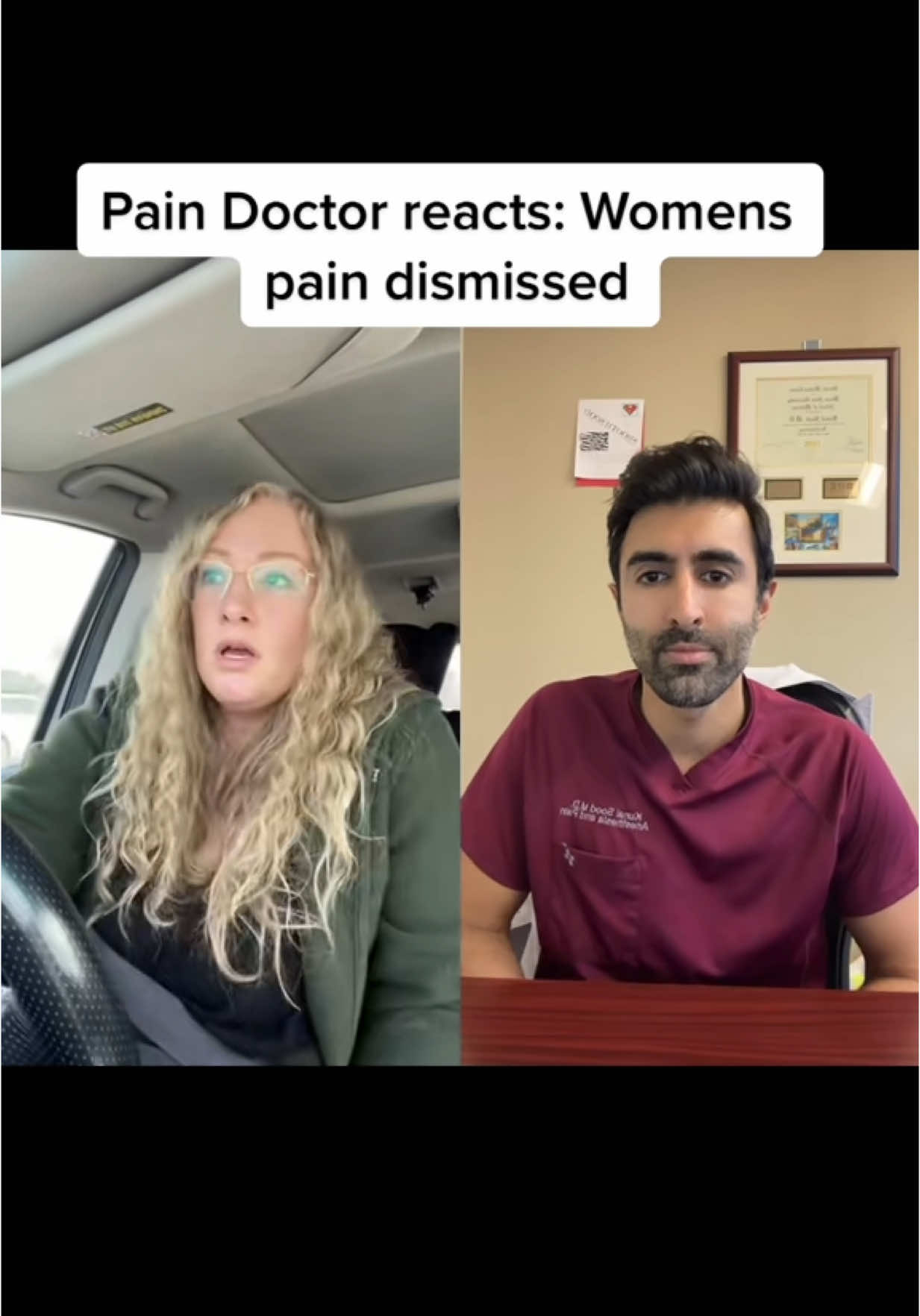 Another example of the inequality between men and women when treating pain 🤯. Appreciate everyone sharing their stories, I will continue to raise awareness 🫡. What are your thoughts on this? #womenshealth #womenspain  