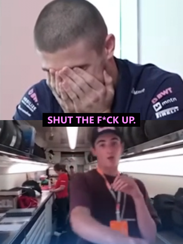 The video is gonna haunt him for life 🤣 #jackdoohan #doohan #pierregasly #gasly #alpinef1 #f1 #formula1 