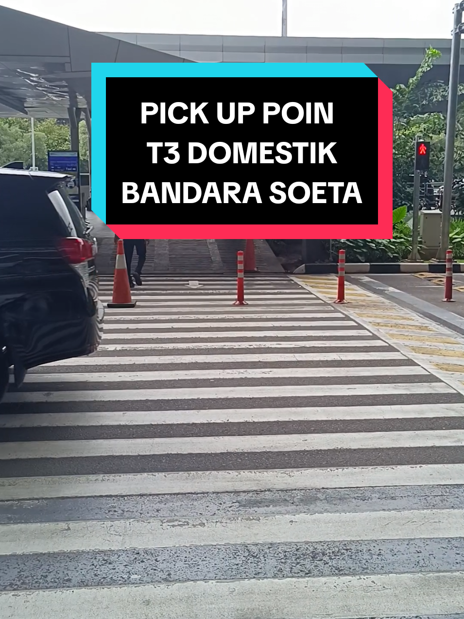 Kedatangan Domestik Terminal 3 , bandara Soeta. dari pintu 3 keluar setelah ambil bagasi, jalan terus sampai pick up  poin ini, jadi mobil gak perlu masuk ke gedung parkir #domestik #soeta #t3 #pintu3 