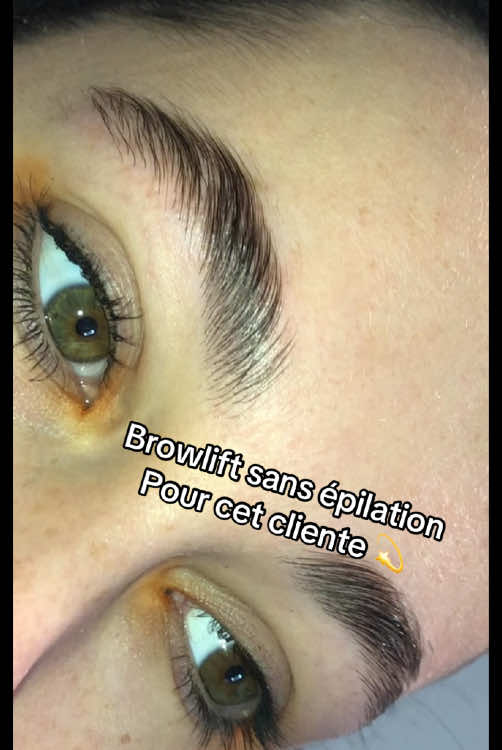 Sans aucune épilation 💫 #pourtoi #strasbourg #browlift 