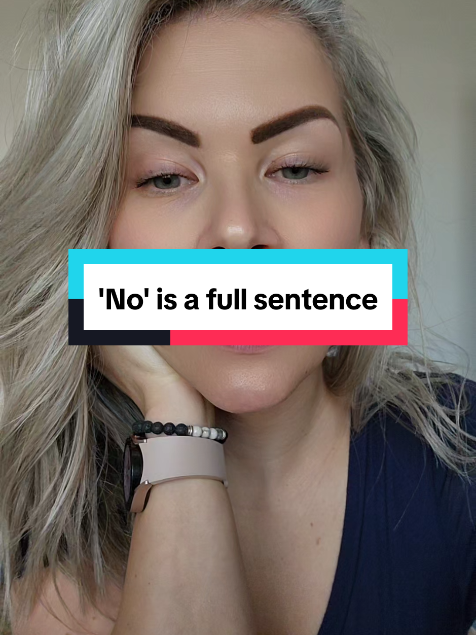 'No' is a full sentence✨️ #IntuitiveWoman #SelfWorthHealing #TrustYourself #BoundariesMatter #HealingEra #SpeakYourTruth #ConfidenceBoost #InvestInYourself #PersonalGrowthCoach #LevelUpMindset