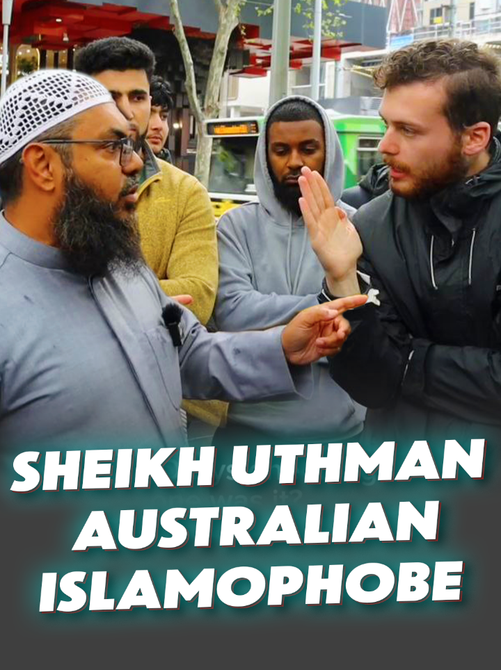 Replying to @wan_lyn_leia Sheikh Uthman and Aystralian Islamophobe. #islamic #viralvideo #Dawah #christian #usa 