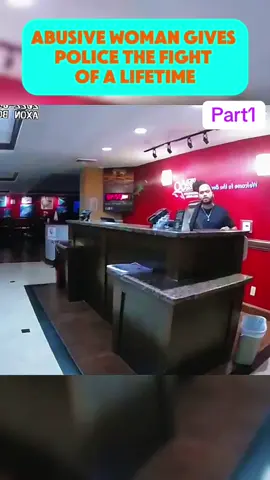 ABUSIVE WOMAN GIVES POLICE THE FIGHT OF A LIFETIME #part1 #cops #copsoftiktok #police #policeofficer #lawenforcementcommunity #viral #flypシ #usa🇺🇸 #bodycam 