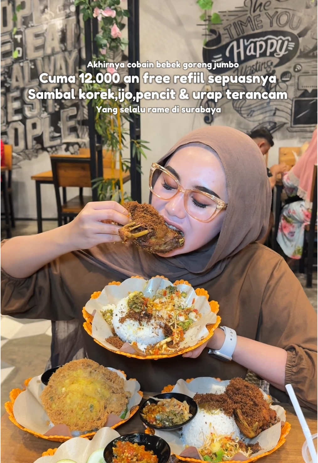 cuma 12.000 an wenak cobain yg lagi viral😍 #bebek #bebektenggilis #bebekviral #bebekgoreng #bebeksurabaya #kulinersurabaya #kulinersurabayamurah #surabayafoodies #seruinramadhan #ramadanditiktok #anisfit #rekomendasianisfit 