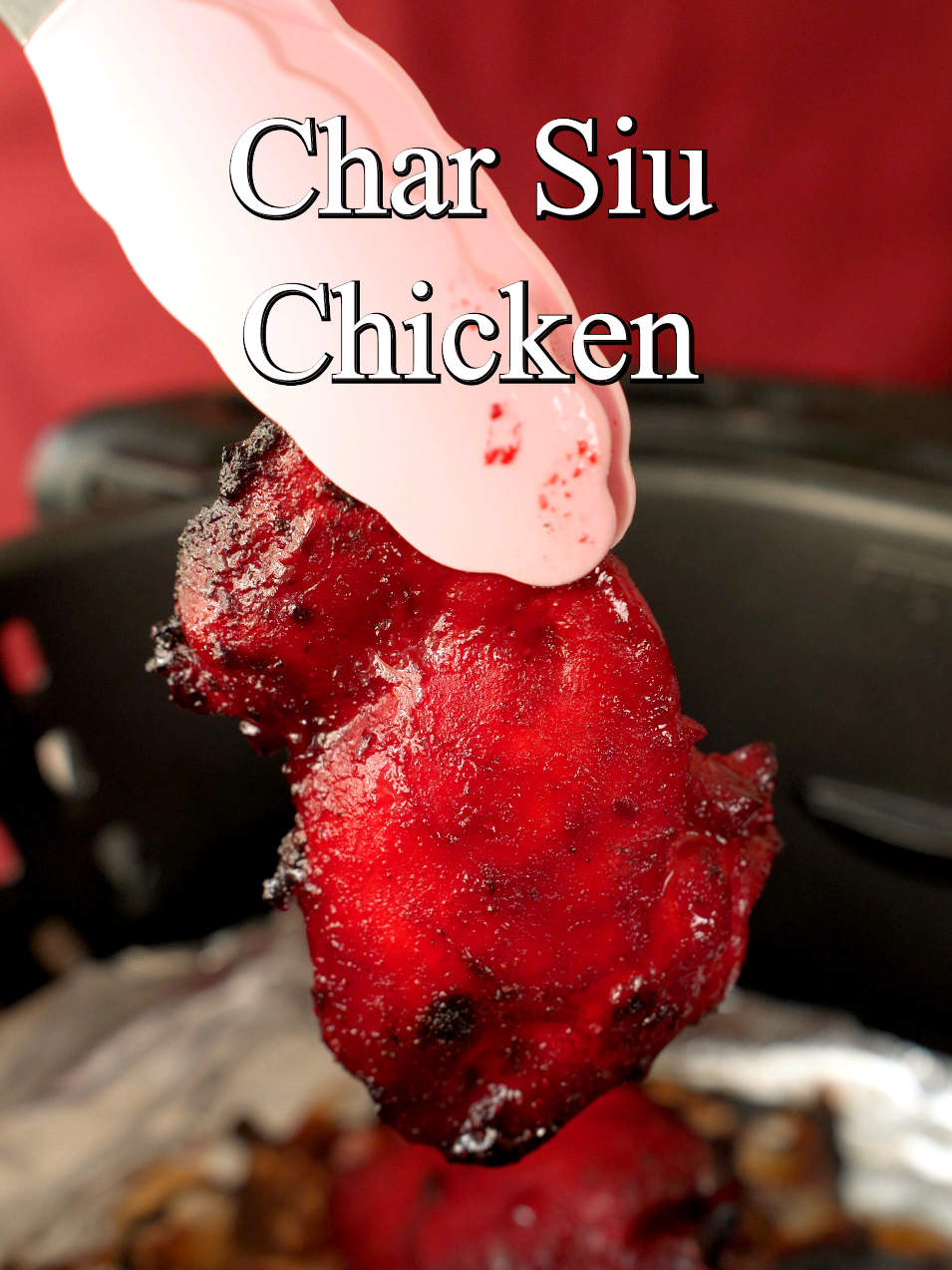 Lets Make Char Siu Chicken thats Juicy! Full Recipe is on our Blog, LlNK is in our Bl0! Just type “Char” in the search ❤️  #EasyRecipes #recipes #charsiu #chicken #dinner 