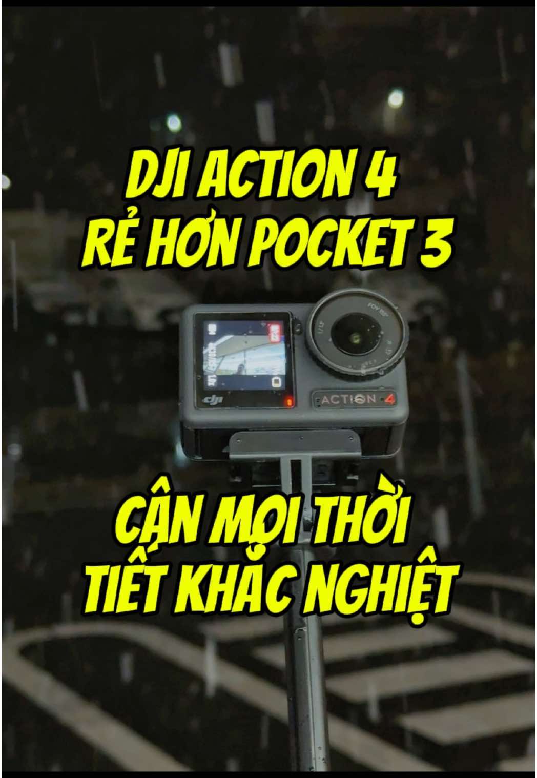 Tính ra em này rẻ hơn 1/3 so với con dji pocket 3 mà chất lượng cho ra vẫn oke. được cái siêu bền, đi bơi, lặn, mưa gió oke hết. Pocket 3 thì không có chống nước #djiosmopocket3 #pocket3 #djiosmoaction4 #xuhuong 