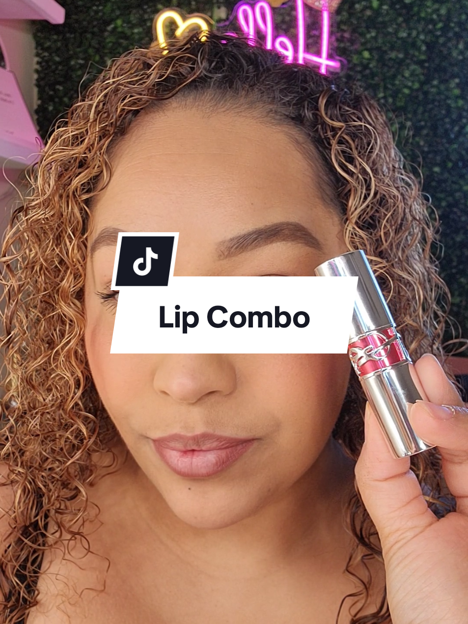 Lip Combo time!!! I've been loving this lip combo.  I used @Maybelline NY lifter liner in the shade Big Lift and I used this @YSL Beauty candy glaze in #44. I think this a cute lip combo 😘 #lipcombo #lipcombotiktok #maybelline #ysl 