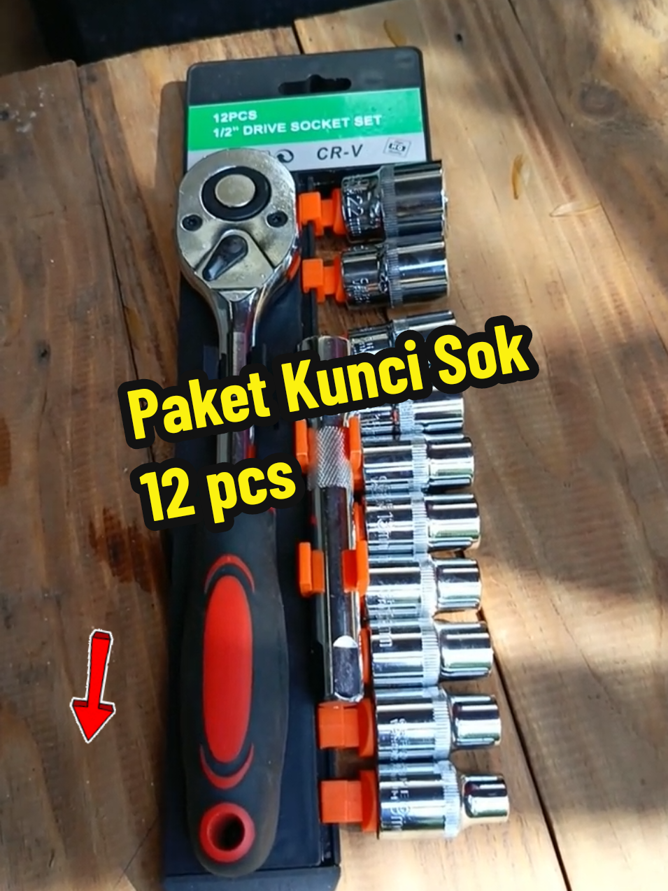 Kunci Sok Wrench 12 Pcs #kuncisok #kuncisokwrench #kuncisok12psc 