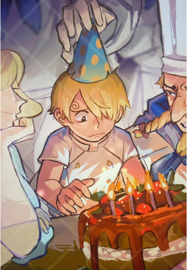 been trying to come up with a video for this piece, absolutely adore the commissioner for coming up with the concept 😫💜 . . . . . . . . . . . #sanji #sanjivinsmoke #op #onepiece #baratie #zeff #birthday #fanart #commission #art #design #sketch #procreate #digital 