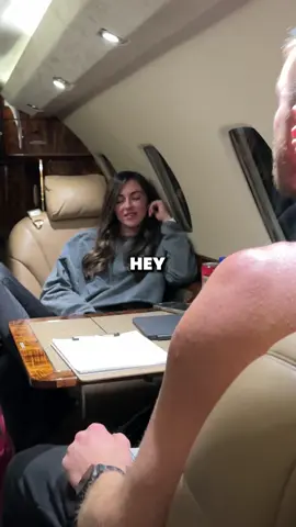 He just kept asking for snacks the whole flight! @realbrianadam 