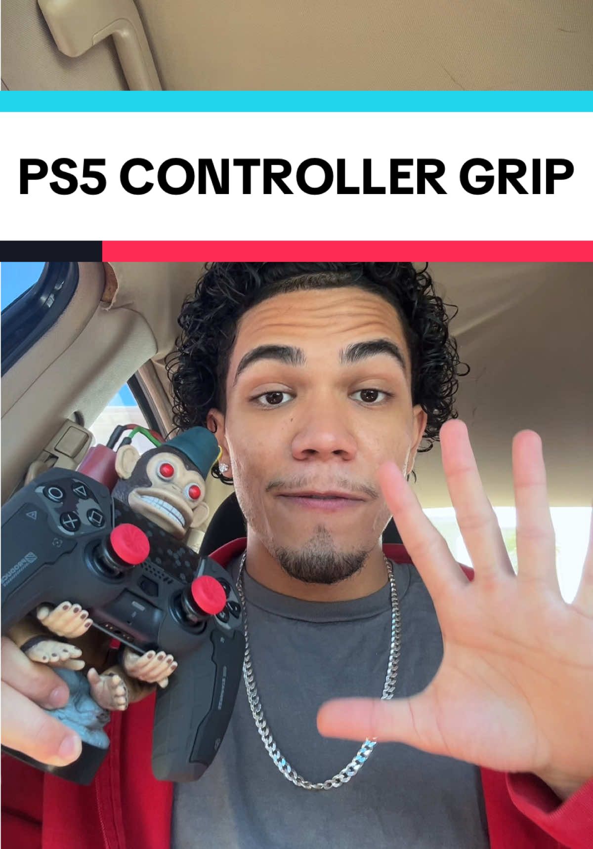 Tag someone you know who hands sweat while gaming #gamer #gamingaccessories #controllerplayer #controlgrip #controllergrips #playstation 