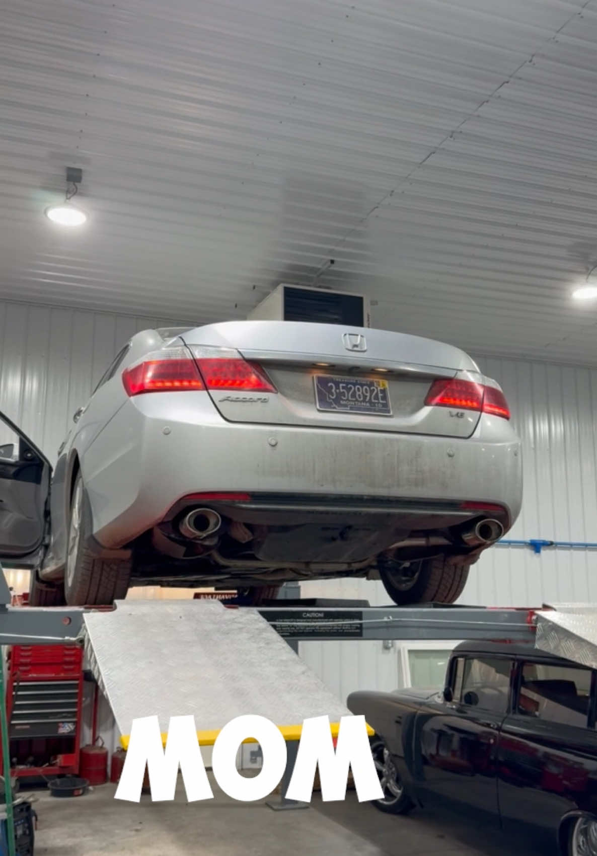 Did a little Honda accord exhaust work. Sounds amazing and very loud 😂 #honda #exhaust #fabrication