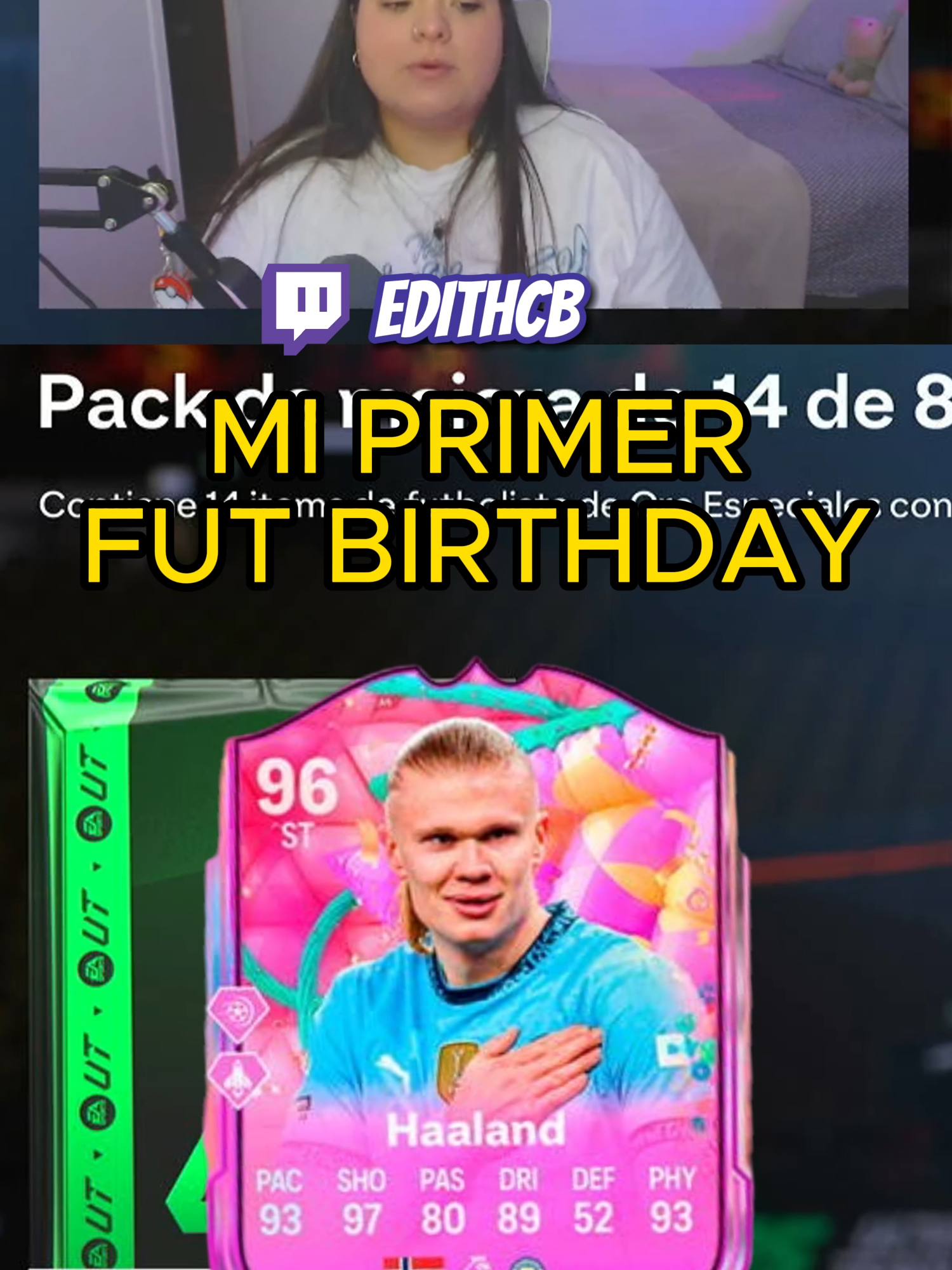 MI PRIMER FUT BIRTHDAY EN FC25 🥳🎉#fc25 #paratii #ultimateteam #packopening #futbirthday