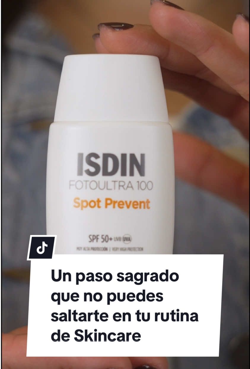 ¿Comenzando en el skincare? Nuestra primerísima y sagrada recomendación es: USAR PROTECTOR SOLAR. Y si tenemos que recomendarte uno en especial para empezar a prevenir manchas solares es Spot Prevent. #isdinmexico #fotoproteccion #spotprevent #cuidadodelapiel #manchas #prevenirmanchas #manchasporelsol #skincare #altaproteccion #protectorsolar #proteccionsolar #skincareproduct #rapidaabsorcion #protectorsolarfacial #usodiario #antioxidante #vitaminae #spf #fyp #paratí 