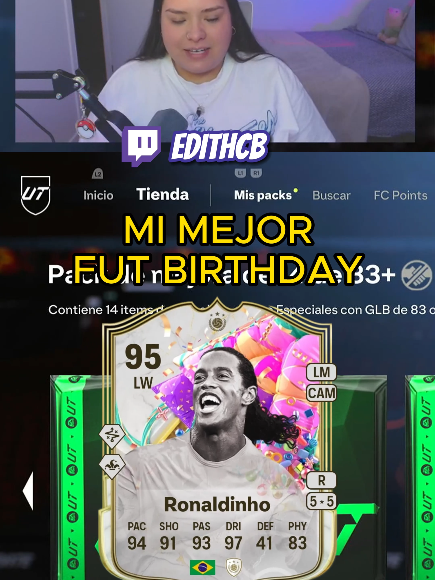 MI MEJOR FUT BIRTHDAY EN FC25 🥳🎉#fc25 #paratii #ultimateteam #packopening #futbirthday