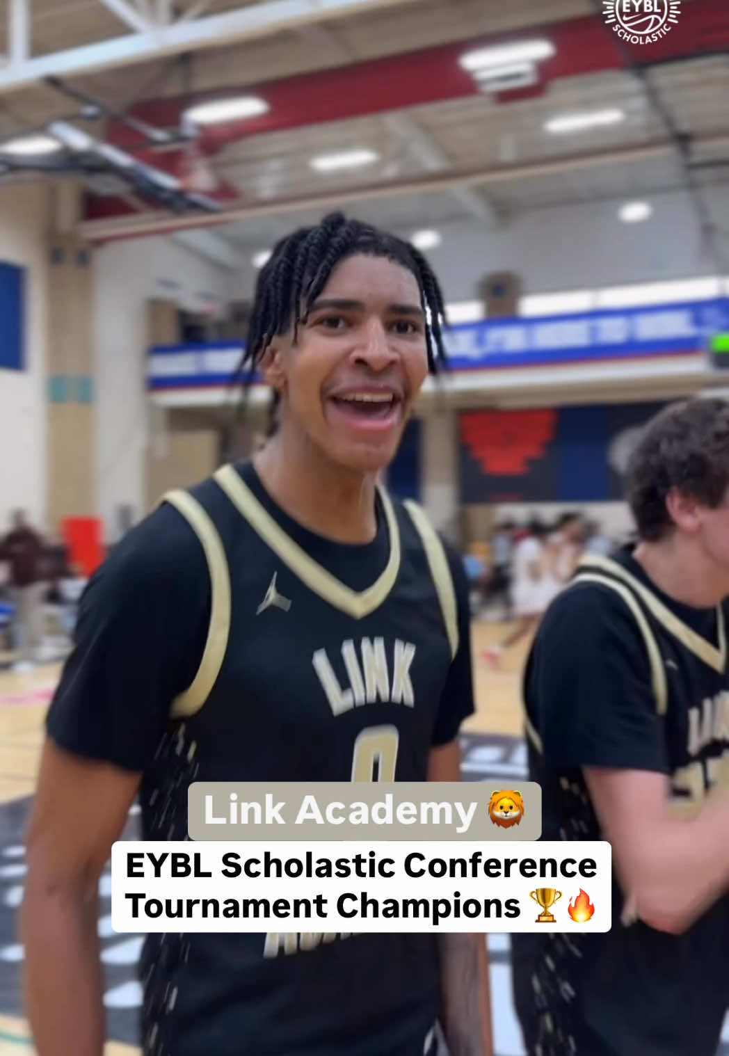 Link Academy defeats LuHi 74-71 to become the EYBL Scholastic Conference Tournament Champions 😭🔥 #nike #eybl #eyblscholastic #jordan #basketball #highschool 