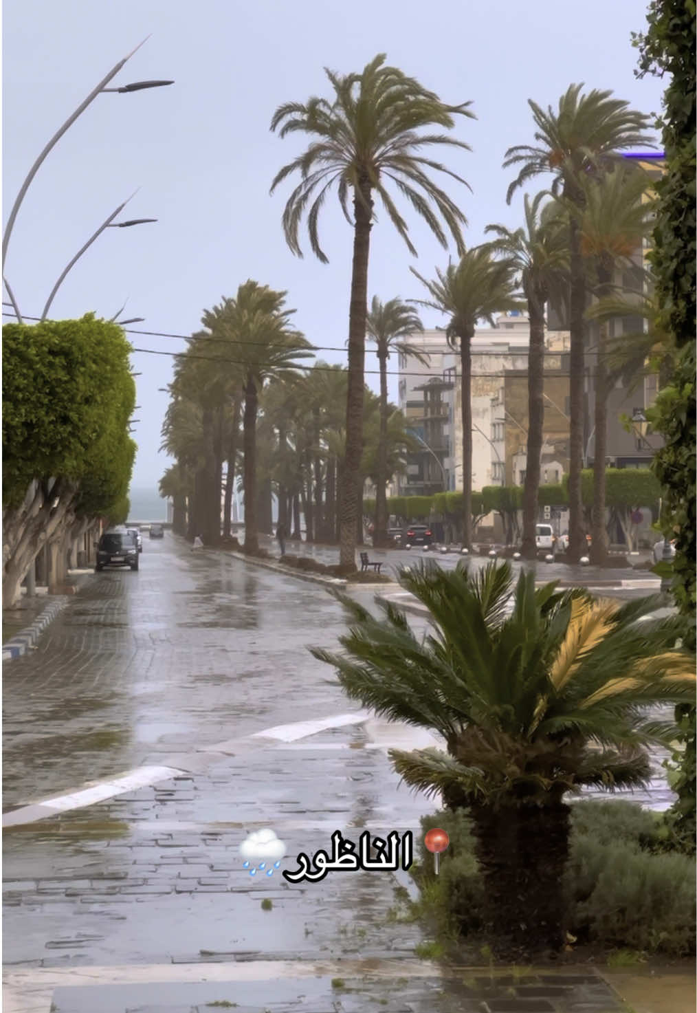 Nador 🌧️ #rain #morocco 