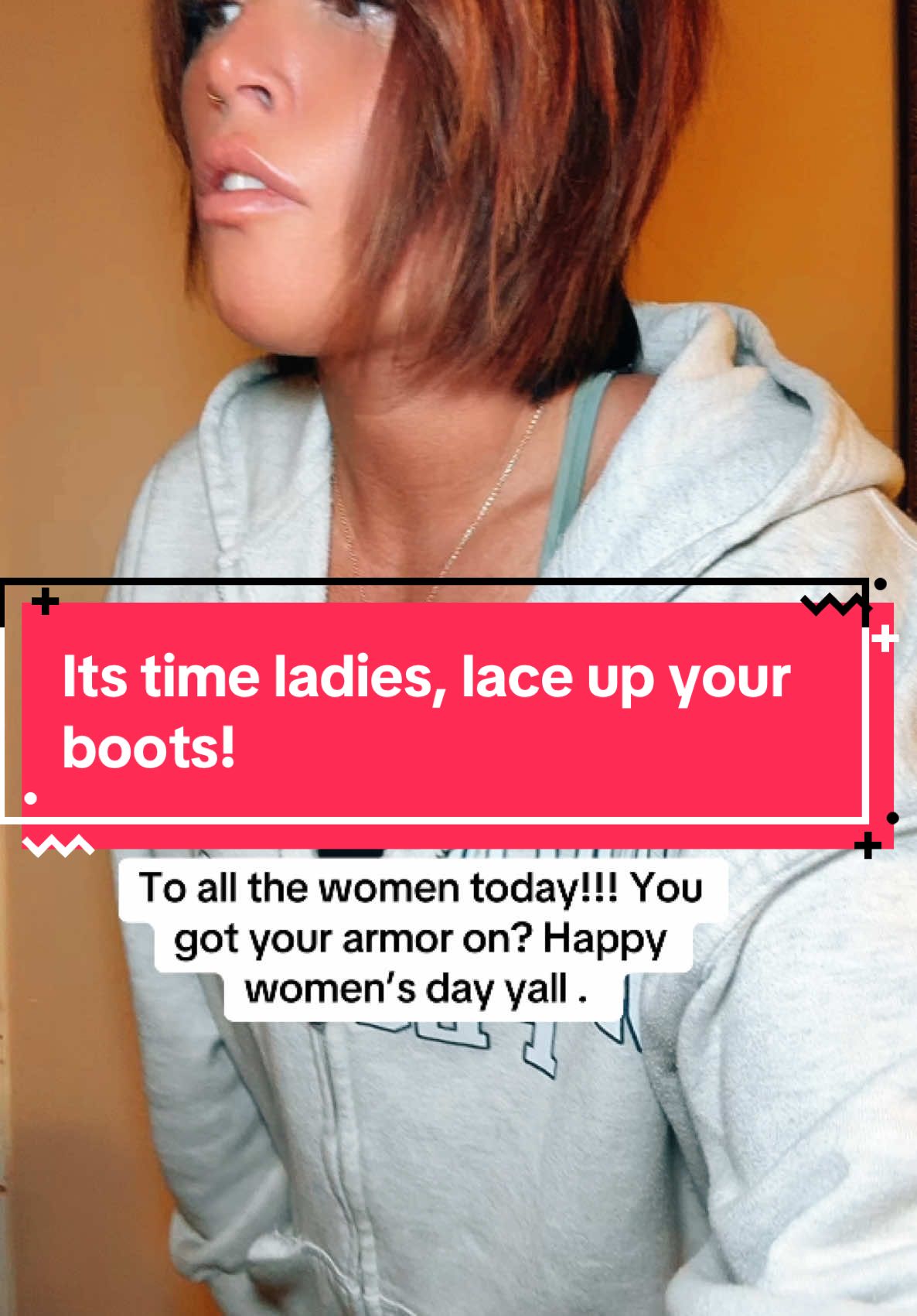 Put on your boots , put on your armor ladies!!! Happy women’s day! #christianfyp #putonyourboots #worshipsong #worship 