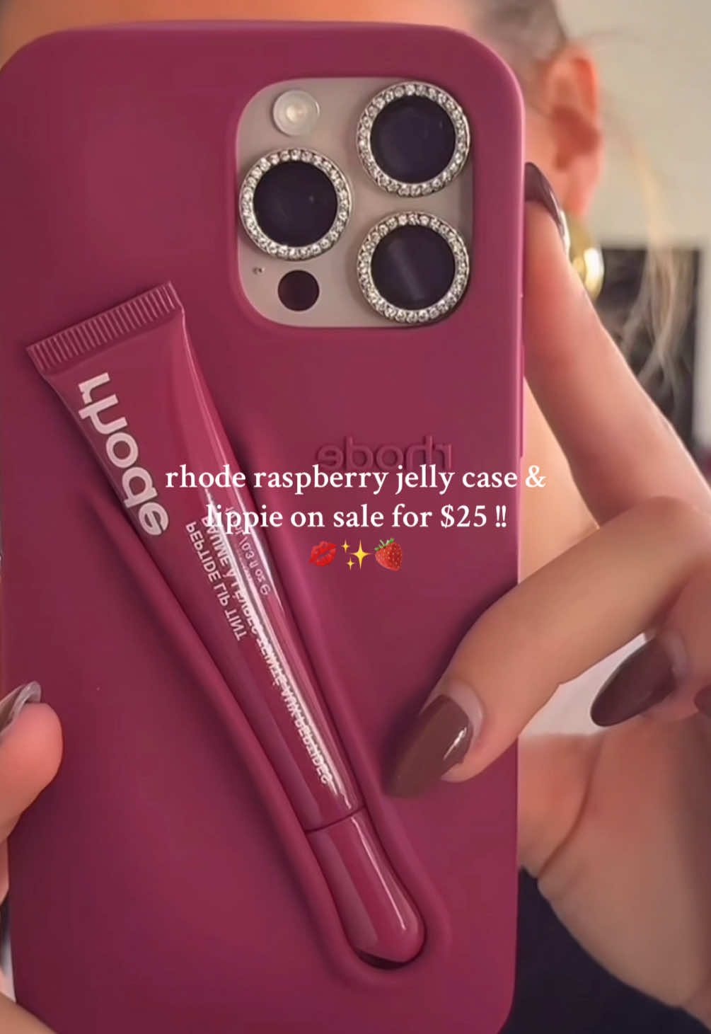 and free shipping!! comes with the lip tint too🥹🎀 i got the shade raspberry jelly and im obsessed!!  #lipcase #lipphonecase #iphonecase #cutephonecases #rhodecase #pink #lippies #lippeptide #caserhode #rhodepinkcase #aesthetic #brownrhodecase #jeffreestarrhode #toastrhodephonecase #rhodephonecasecolors #raspberryrhodecase #rhodeduoset #lippeptidephonecase #walmartrhodephonecase #liptint #lipbalm #phonecase #aesthetic #girlyaesthetic #rhodeunboxing #ribbonrhodecase #fyp #fypシ #viralvideo  