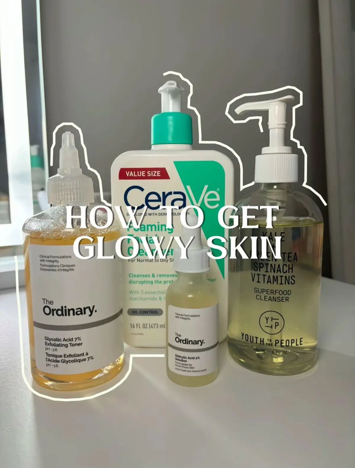 This are so so good  #skincare #skincareroutine #skincaretips #glowingskin #GlowUp #cleaser @CeraVe @The Ordinary @Youth To The People  #fyp 