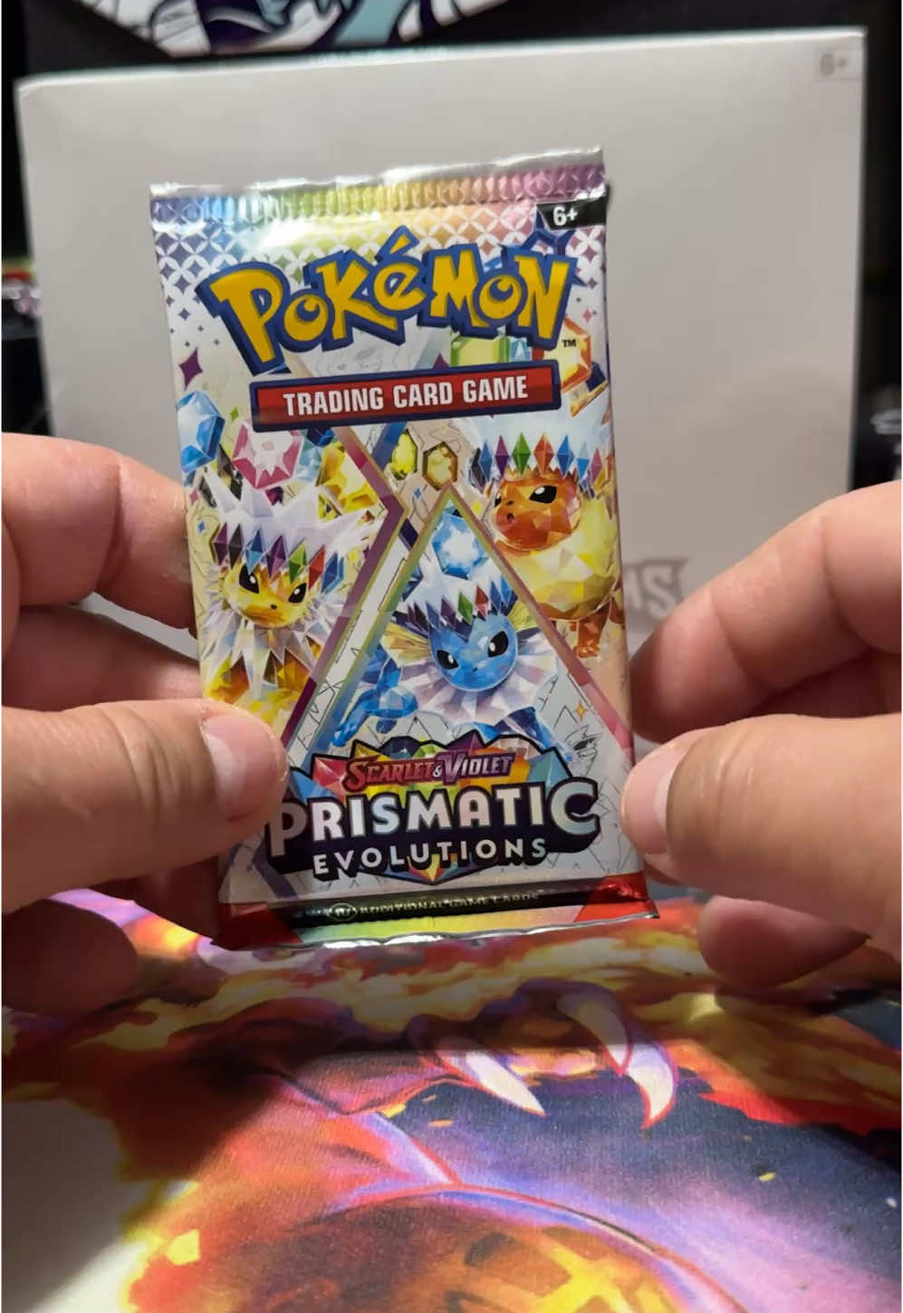 Prismatic Evolution opening! #pokemon #pokemoncards #primaticevolutions #eevee #pokemoncollector #pokemoncollection #pokemonpackopening #falconsgaming #masterball #prismaticevolutionsmasterball