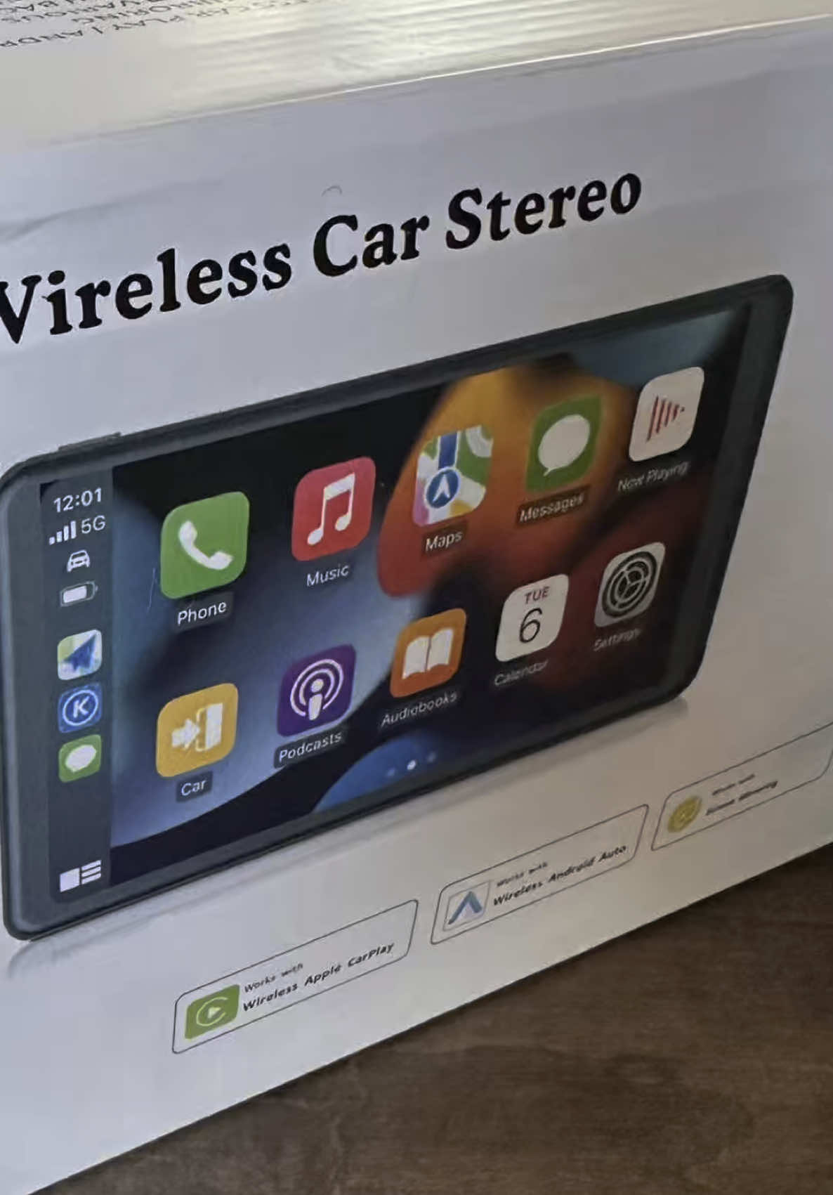 Get the CarPlay screen.  You are going to give an automatic upgrade to any vehicle! #carplay #carplayscreen #carplaysystems #wirelesscarplay #techtok #caraccessories #suctionmount #touchscreen #backupcamera #portable #carupgrades #HD #bluetooth #tiktokshopfinds 