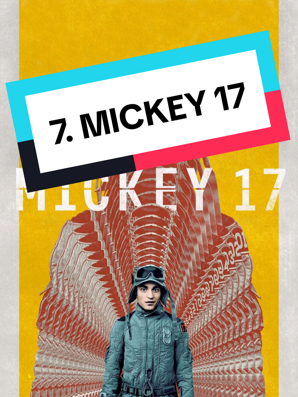 7. MICKEY 17 #mickey7 #mickey17movie #mickey17 #mickey18 #bongjoonho #parasite #palmedor #films #film #movies #movie #cinema #cinéma #avis #critique #cinemacoreen #coree #cinémacoreen #robertpattinson #stevenyeun #tonicollette #markruffalo 