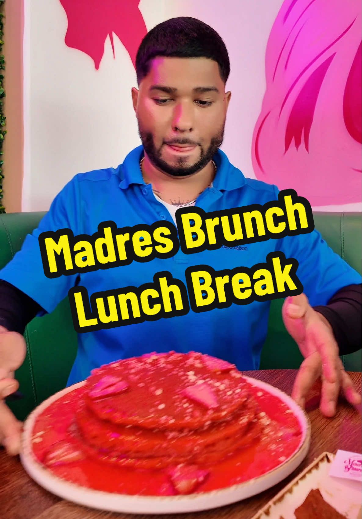 Lunch Break at Madres Brunch. They have a few locations. This is the one in Long Beach. This place legit lives up to the hype. Highly recommend it #schoolbusdriver #pov #Vlog #dayinmylife #mukbang #food #asmr 