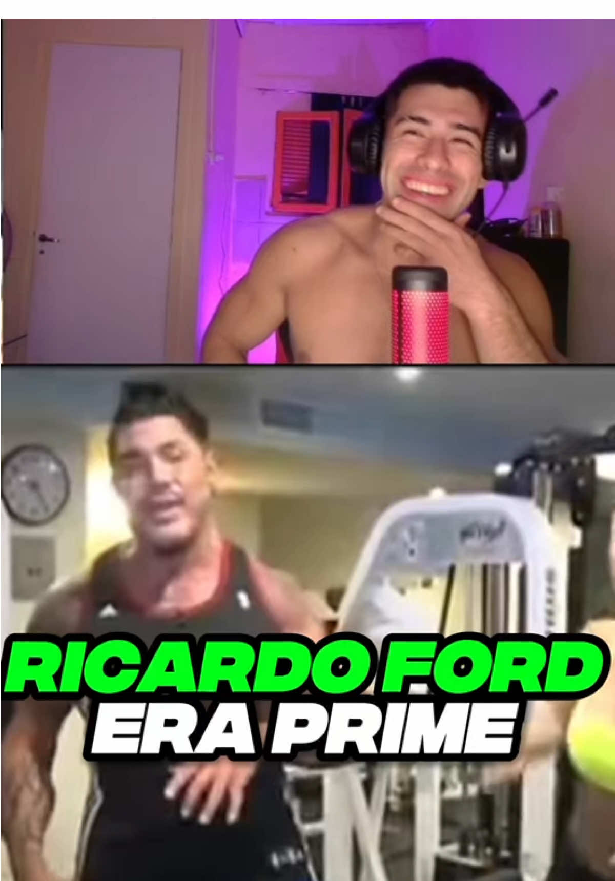 Que grande que era Ricardo Ford amigo  - - - - #nicopiriz #humor #Fitness #ricardoford #kick #reaccion #clip #viral #stream 