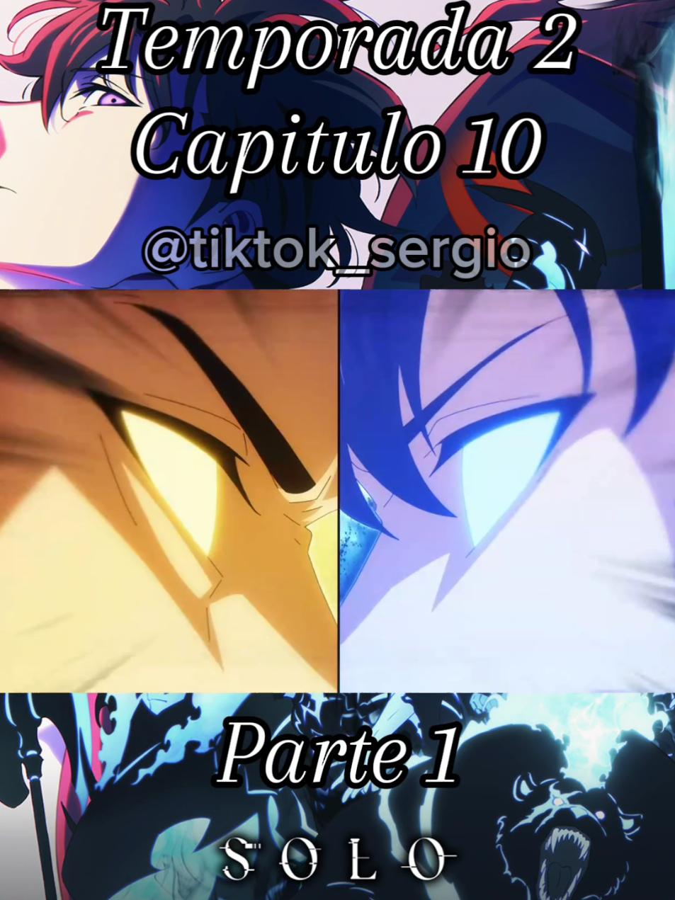 Solo Leveling Temporada 2 Capítulo 10 Parte 1 Sub Español #sololeveling #sunjinwoo #manga #anime #animetiktok #oredakelevelup #sololevelinganime #manhwa #oredakelevelup 